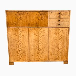 Cabinet with Flap and Drawers by Axel Larsson for SMF Svenska Möbelfabrikerna, 1930s