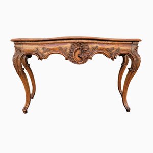 Large Antique Console in Walnut, 1700s