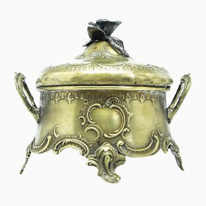 Rococo Sugar Bowl from Plewkiewicz, Poland, 1890s