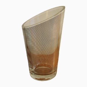 Glass Vase by Ettore Sottsass for Egizia