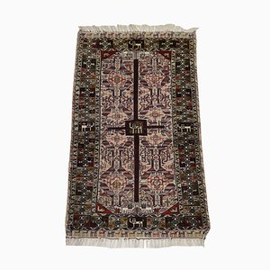 Alfombra Kilim nómada Beluch Sumakh afgana vintage, años 40