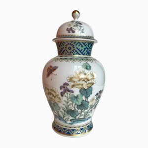 Vintage Kaiser Monarchin Series Vase with Lid in Porcelain by K. Nossek, 1970s