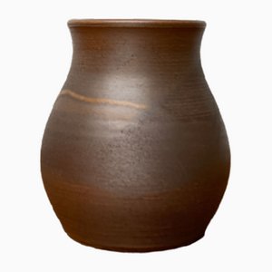 Mid-Century Ceramic Vase Signed H.W., 1960s