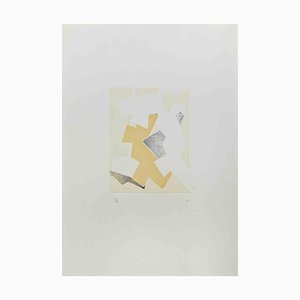 Hans Richter, Composition, Etching & Collage, 1973