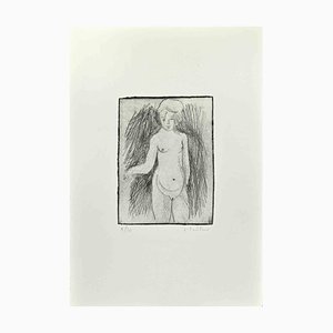 Enotrio Pugliese, Nude, Etching, 1963