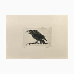 Enotrio Pugliese, Crow, Radierung, 1963