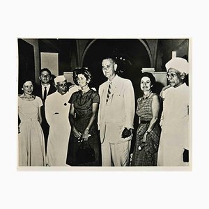 Unknown, Vice President Lyndon B. Johnson in India, Vintage Photograph, 1960s