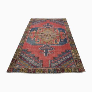 Tapis Oushak Vintage en Laine, Turquie, 1960s