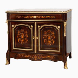 19th Century Napoleon III Credenza with French Marble Top