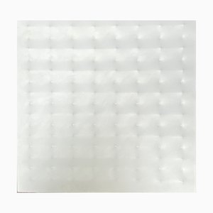 Elio Spilotros, Tension Blanche, 2000er, Acryl auf Stoff