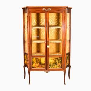 Vitrine en Noyer et Acajou Sapele, France, 1950s