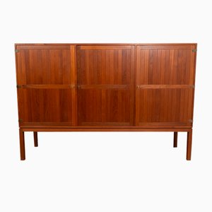 Credenza alta di Kurt Østervig per Randers Møbelfabrik, anni '60