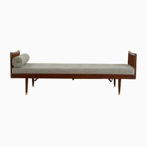 Danish Wool Upholstery Daybed from Horsnæs Møbelfabrik, 1960s