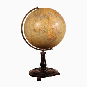 Terrestrischer Globus von Philips, London, 1920er