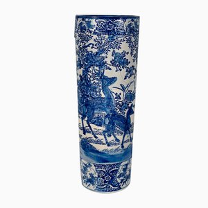 20th Century Earthenware Roller Vase, 1890s