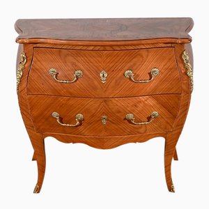 Cómoda Louis XV de madera de cerezo, década de 1890