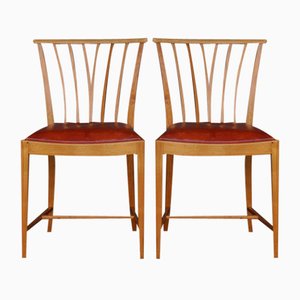 Dining Chairs by Elmar Berkovich for Zijlstra te Joure, 1947, Set of 2