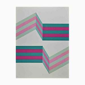 Renato Livi, Abstract Composition, Lithographie, 1971