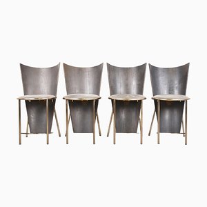 Dining Chairs by Frans van Praet, 1990s, Set of 4