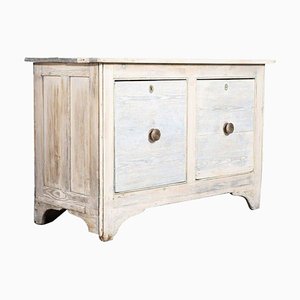 Georgian Country House Storage Chest in Bleached Pine, 1820s