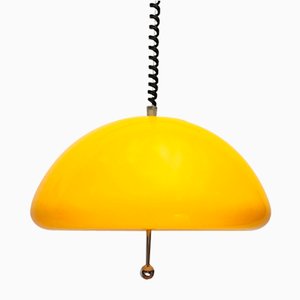 Mid-Century Space Age Cabras Pendant Lamp by Luigi Massoni for Guzzini, 1960s