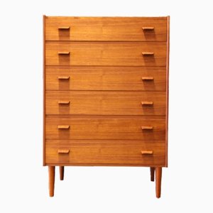 Chest of Drawers in Teak by Poul M. Volther for Munch Slagelse, Denmark, 1956