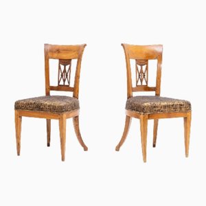 Neoklassizistische Stühle, 1800er, 2er Set