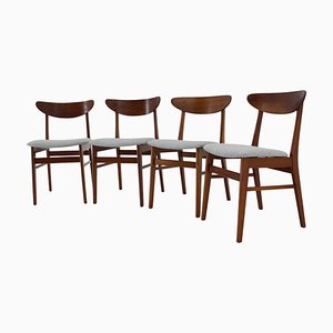 Dining Chairs attributed to Farstrup Mobler, Denmark, 1960s, Set of 4