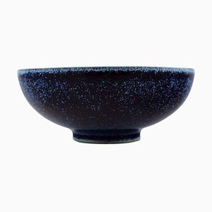 Glazed Ceramic Bowl by Sven Wejsfelt for Gustavsberg Studio, 1989