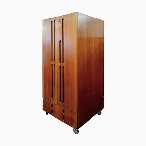 Double-Sided Mobile Wardrobe Cabinet by Roncalli Architetto, 1960s