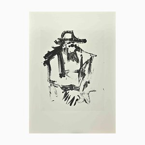 After Willem de Kooning, Man, Offset and Lithograph, 1985