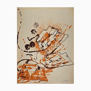 Arman, Abstract Composition, 1980er, Lithographie