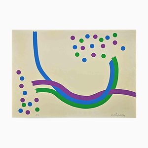 Mario Padovan, Abstract Composition, Screen Print, 1971