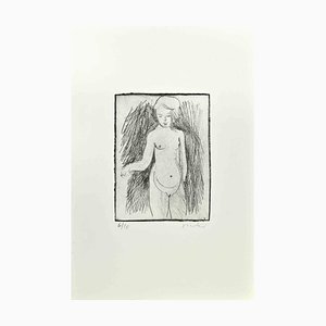 Enotrio Pugliese, Nude, Etching, 1963