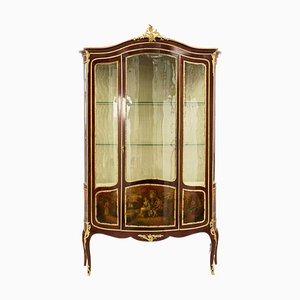Antique Rococco Showcase Cabinet, 1890s
