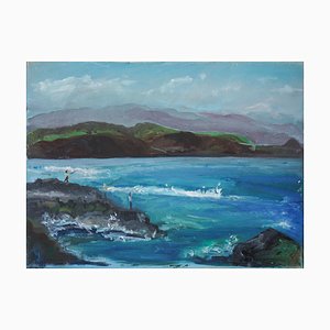 Gran Canaria, Las Palmas, Seascape, In Plein Air, 2010, Toile