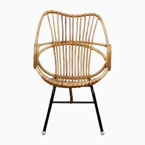 Rattan Sessel von Rohé Noordwolde