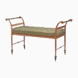Vintage Empire Style Bench, 1950s