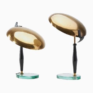 Mod. 2083 Table Lamps by Max Ingrand for Fontana Arte, 1950s, Set of 2