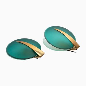 Lámparas de mesa de Max Ingrand para Fontana Arte, años 50. Juego de 2