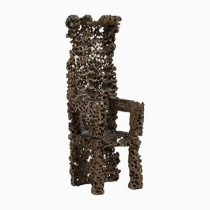Urano Palma, Escultura del trono, años 70, Bronce