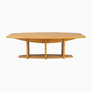 Architectural Oval Dining Table, 1980s