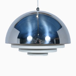 Lampada a sospensione Milieu vintage di Johannes Hammerborg per Fog & Mørup, Danimarca, anni '60