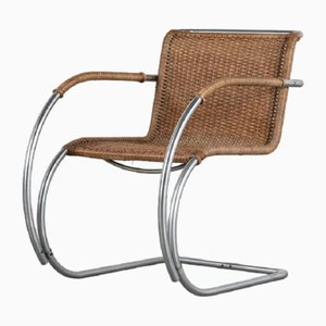 MR20 Armchair by Mies Van Der Rohe for Thonet, 1940s