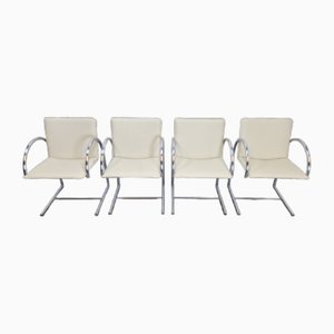 Leather Cirkel Chairs by Karel Boonzaaijer & Pierre Mazairac for Metaform, 1980s, Set of 4