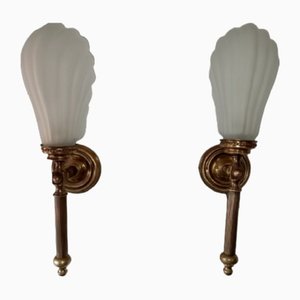 Empire Style Sconces, 1940s, Set of 2