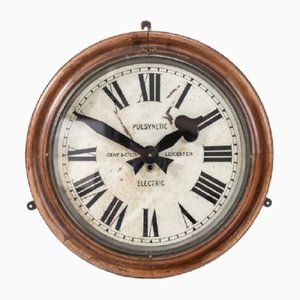 Reloj grande de madera de Gents of Leicester, años 20