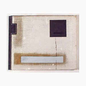 Peter Hofmann Gir, Raum o. T. # 10, 1987, Mixed Media on Jute