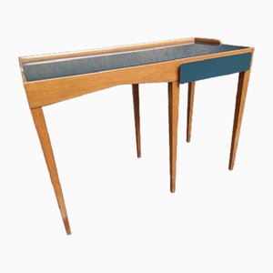 Mid-Century Schreibtisch aus Holz, Glas & Resopal von Gio Ponti, 1950er