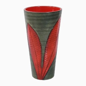 Vintage Ceramic Vase from Elchinger, France, 1950s